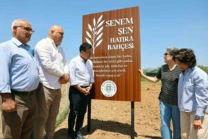 ‘Senem Şen Hatıra Bahçesi’ Anneler Günü’nde açıldı