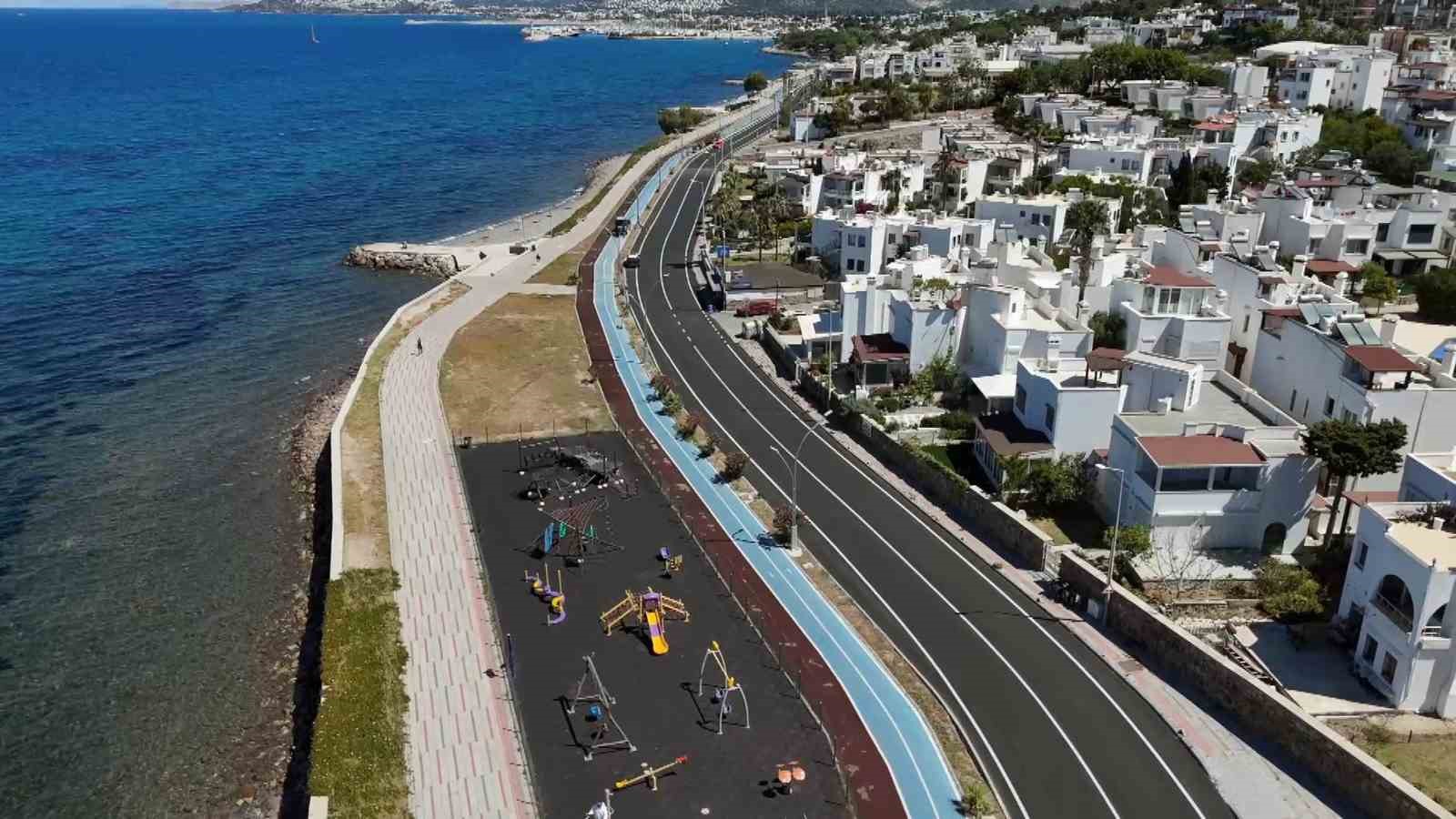 Turgutreis yolu yenilendi Muğla Büyükşehir Belediyesi, Bodrum’un