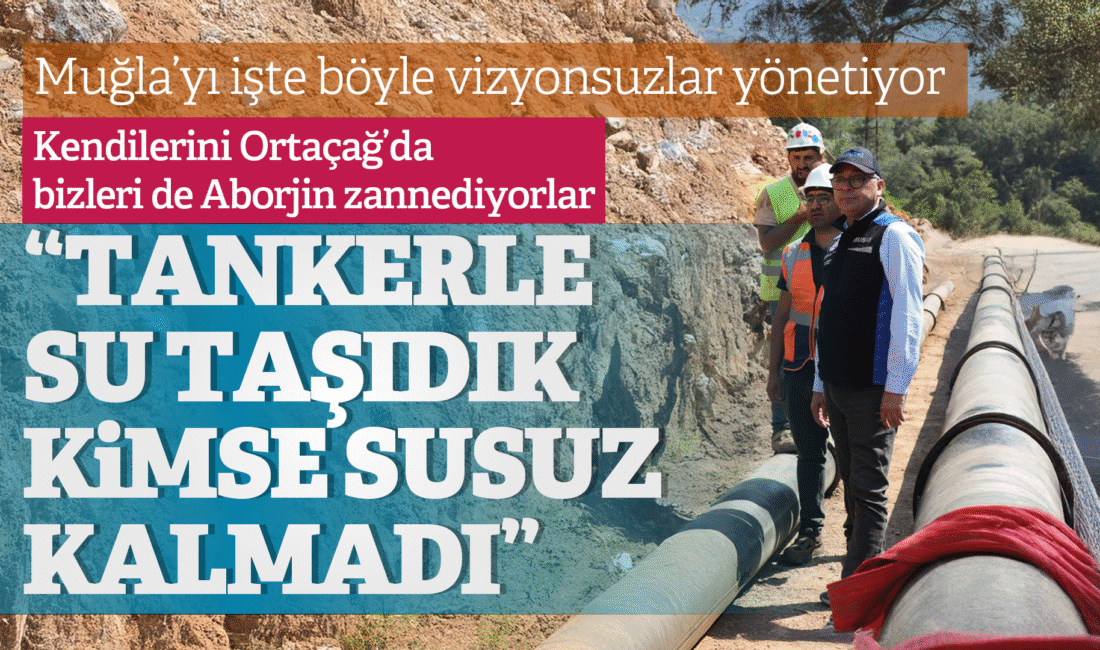 Bayramda tankerle su dağıtılan
