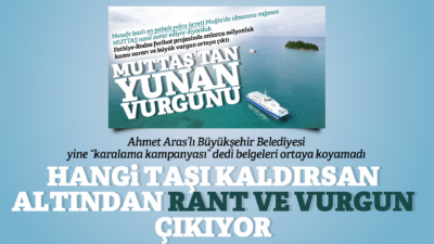 İDO ile yapılan anlaşma neden gizleniyor? Muğla Büyükşehir Belediyesi, Fethiye-Rodos