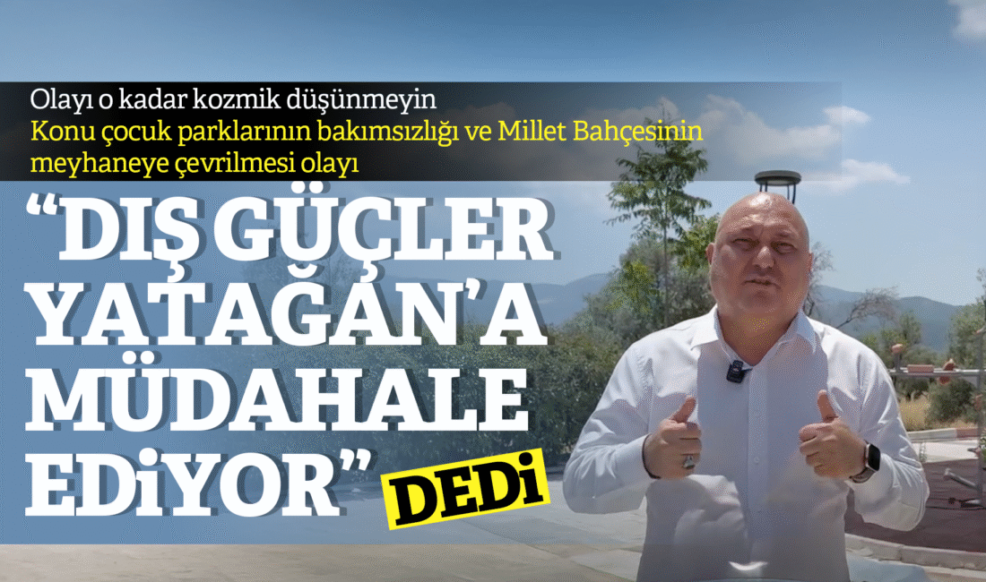 Yatağan’da çocuk parkları dökülüyor,