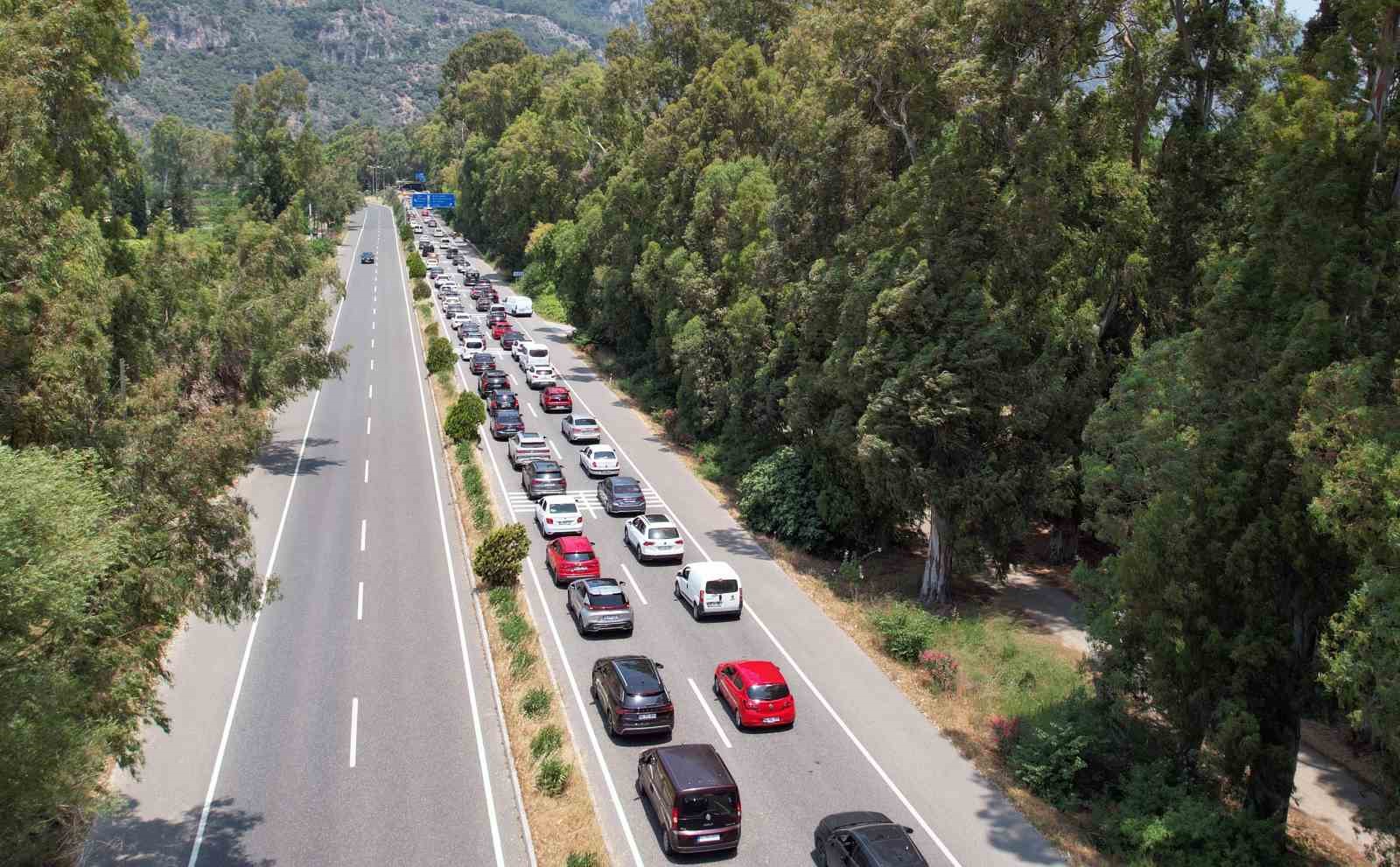 Muğla’ya bayram tatilinde 246 bin 582 araç giriş yaptı Kurban Bayramı sonrası Muğla