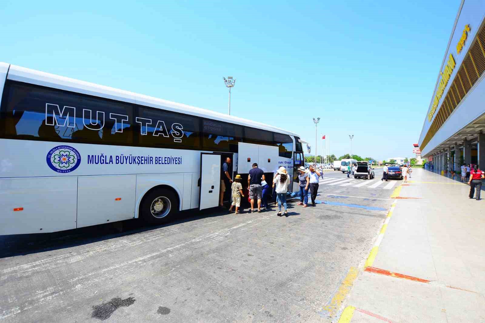 MUTTAŞ 5 ayda 202 bin yolcu taşıdı Muğla Büyükşehir Belediyesi, kentin