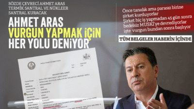Ahmet Aras vurgun yapmak için her yolu deniyor