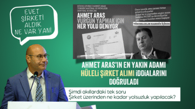 MUSKİ’DE HÜLLE SKANDALI İDDİALARINI AHMET ARAS’IN EN YAKIN ADAMI AHMET DEMİREL DOĞRULADI