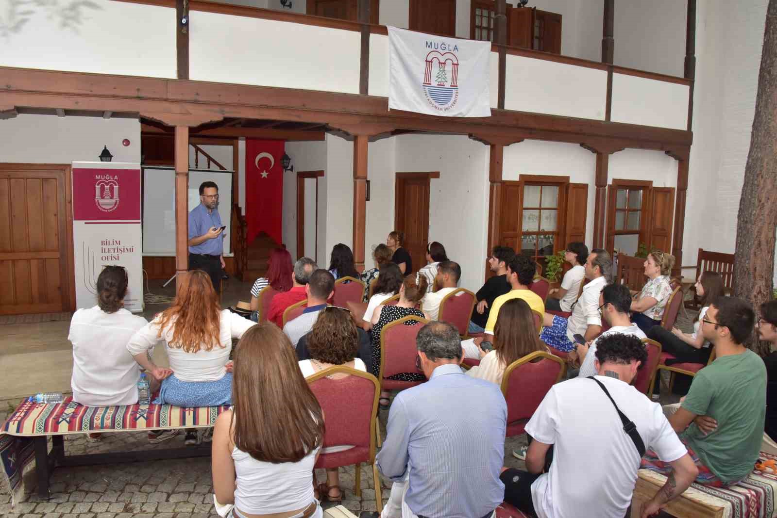 Bilim Kafe’de Kadıkalesi’nden Bizans’a yolculuk konuşuldu Muğla Sıtkı Koçman Üniversitesi
