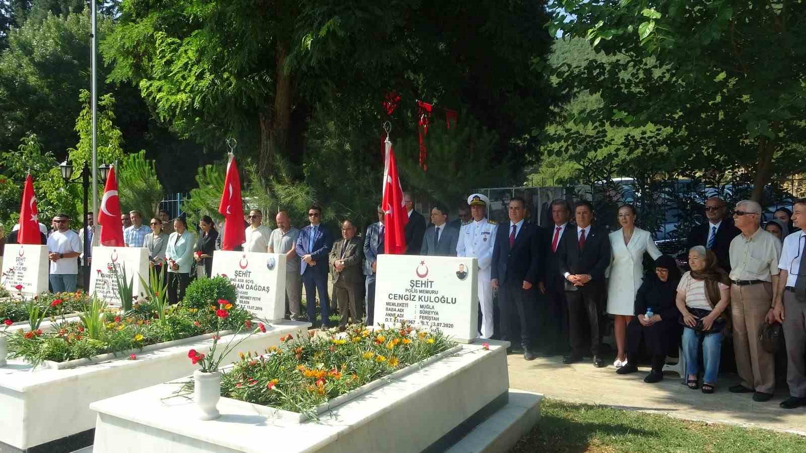 Muğla’da 15 Temmuz Demokrasi