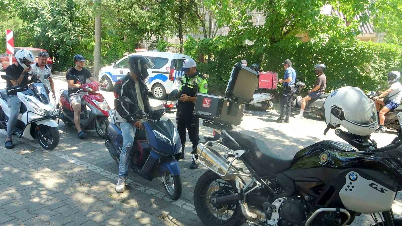 Muğla’da artan motosiklet trafiğiyle