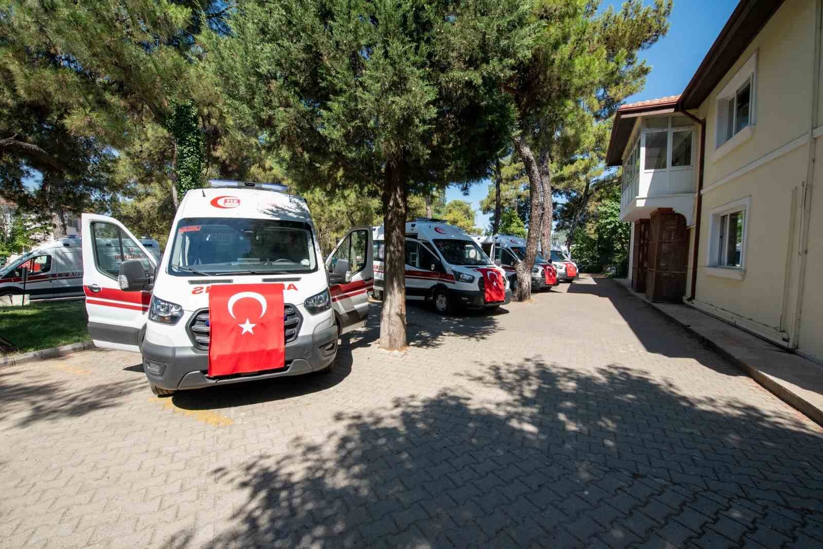 Muğla’ya 4 yeni ambulans tahsis edildi Muğla’da acil sağlık hizmetlerinin