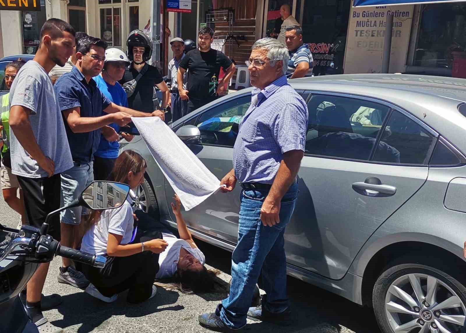 Muğla’nın Menteşe ilçesinde meydana