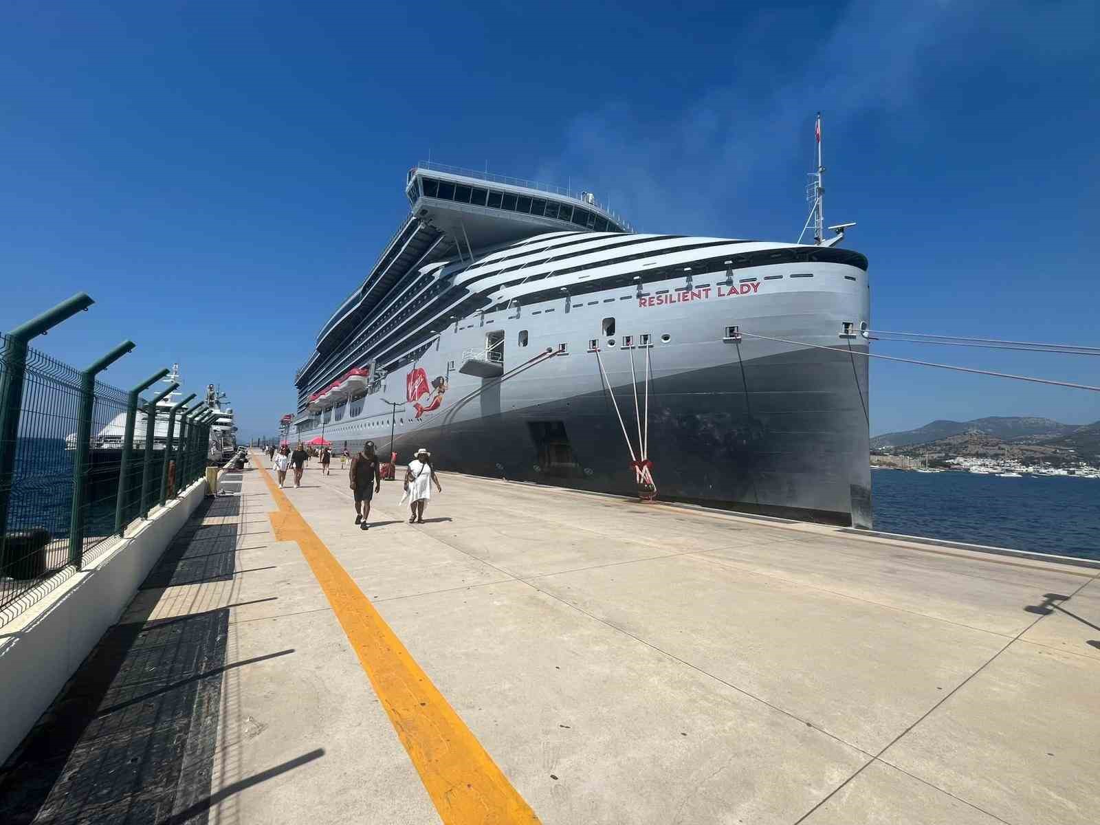 Muğla’nın Bodrum ilçesine gelen