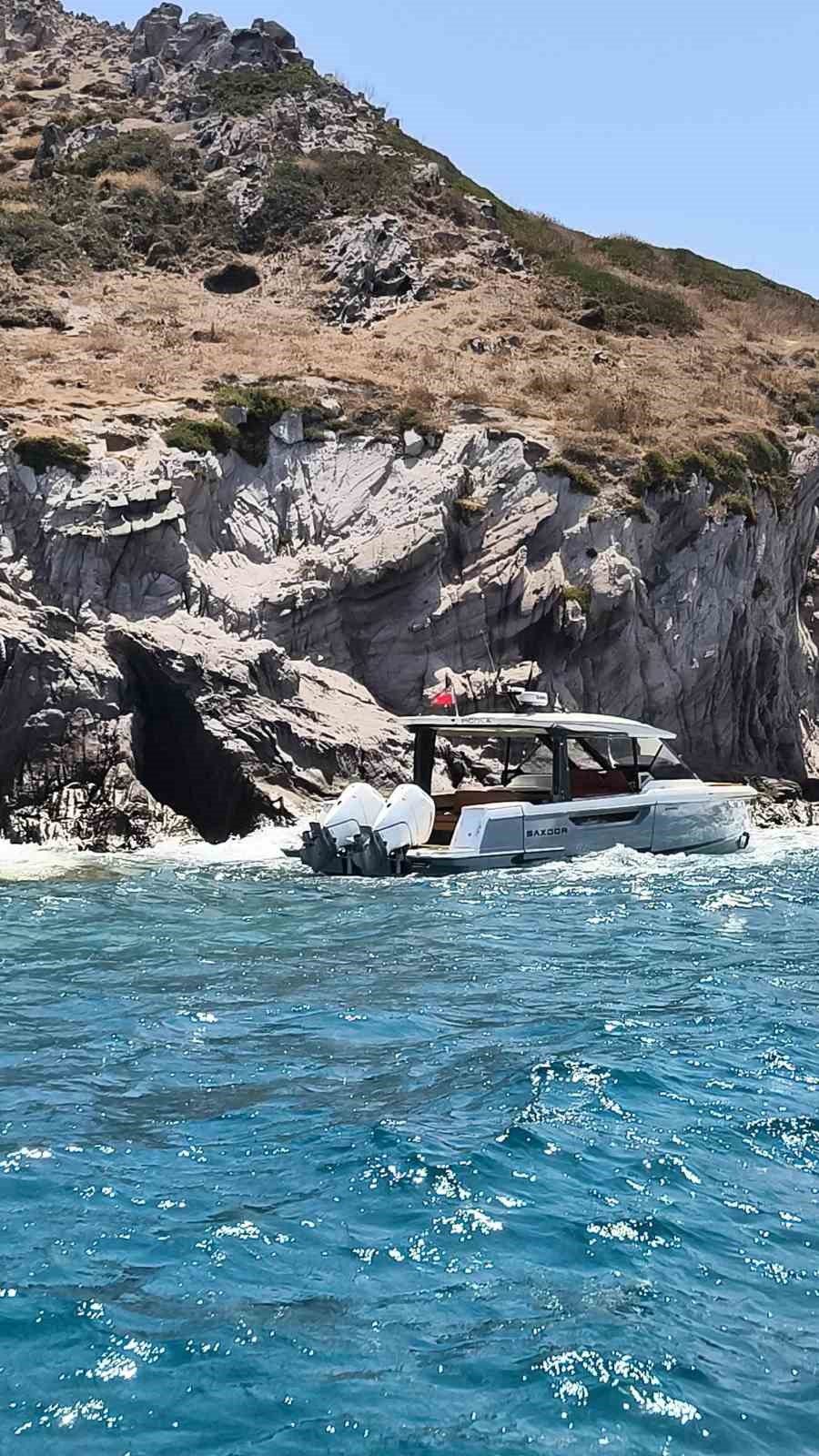 Muğla’nın Bodrum ilçesi açıklarında