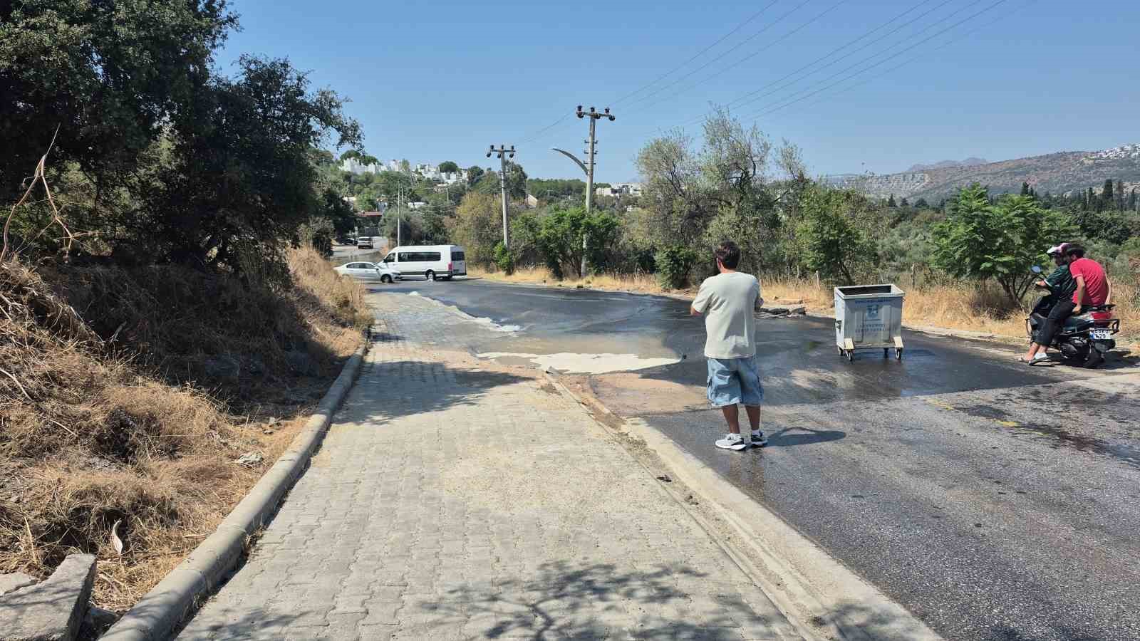 Muğla’nın Bodrum ilçesinde ana