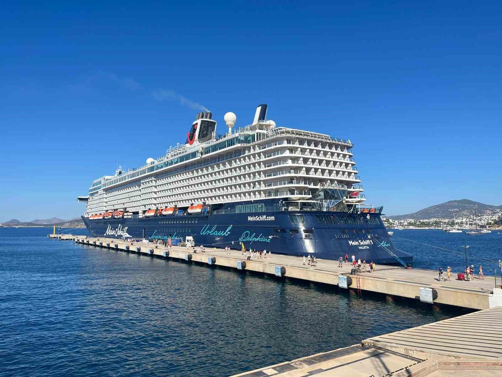Muğla’nın Bodrum ilçesine gelen