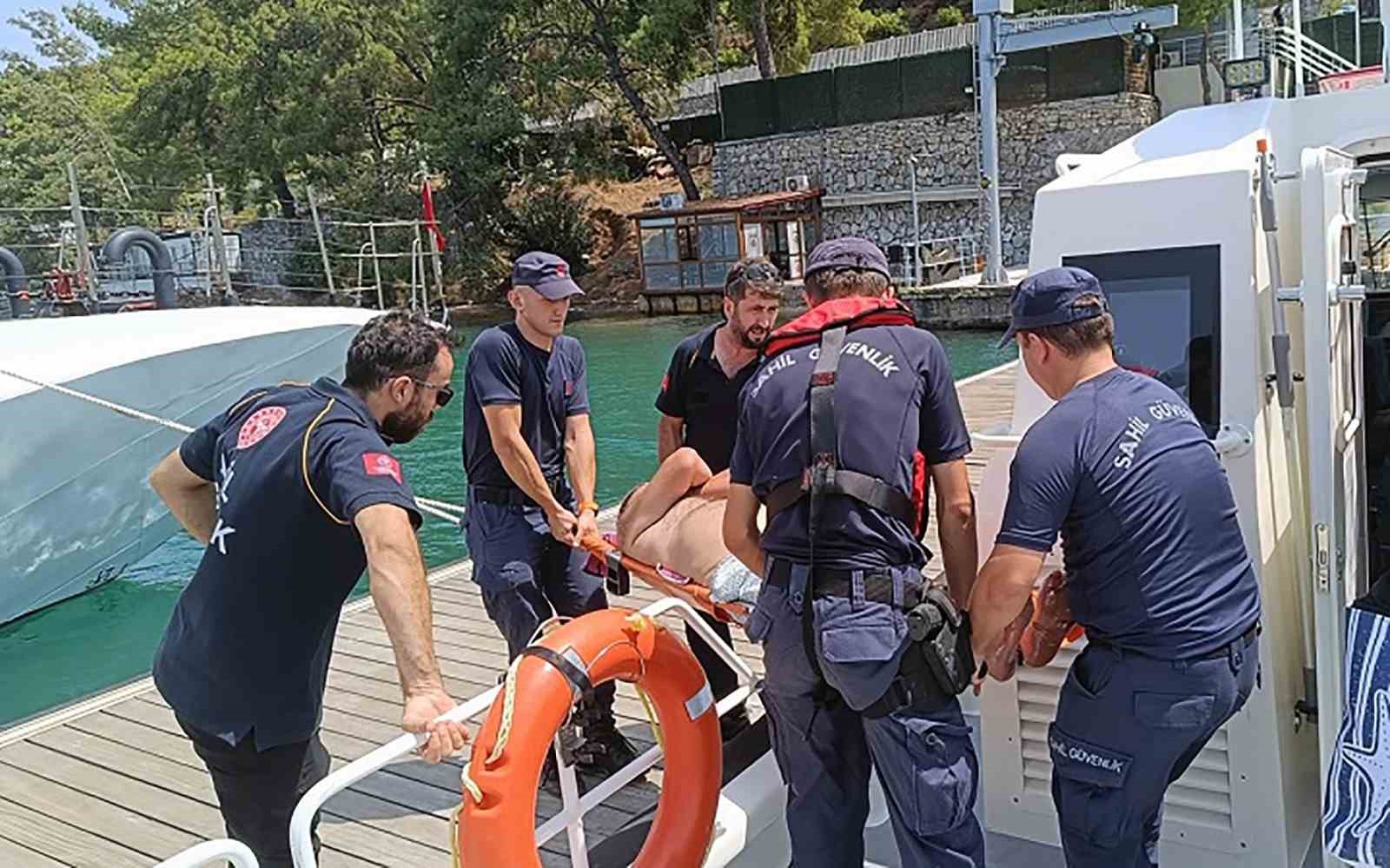 Muğla’nın Fethiye ilçesi açıklarında