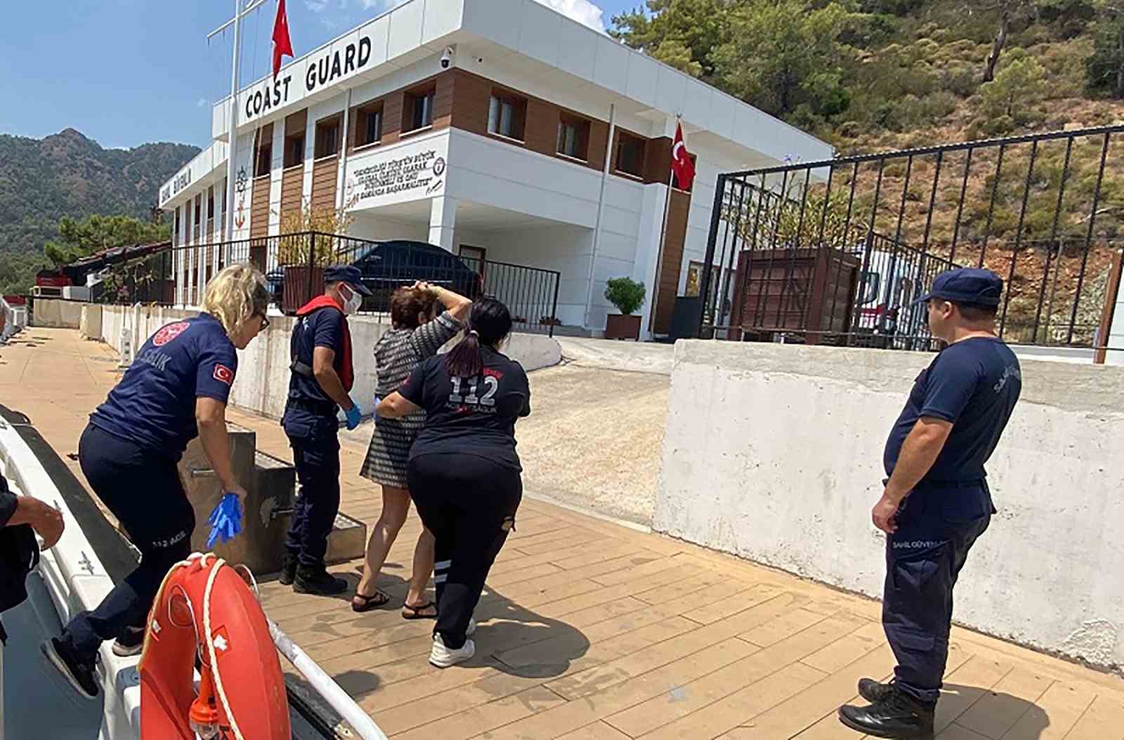 Muğla’nın Fethiye ilçesi açıklarında
