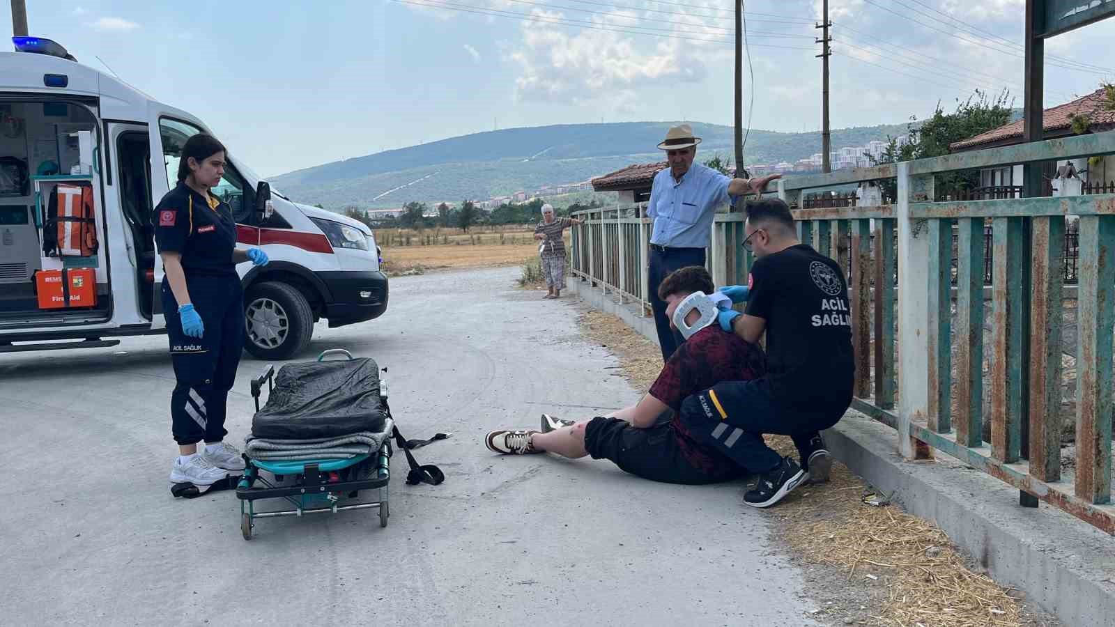 Muğla’nın Menteşe ilçesinde meydana