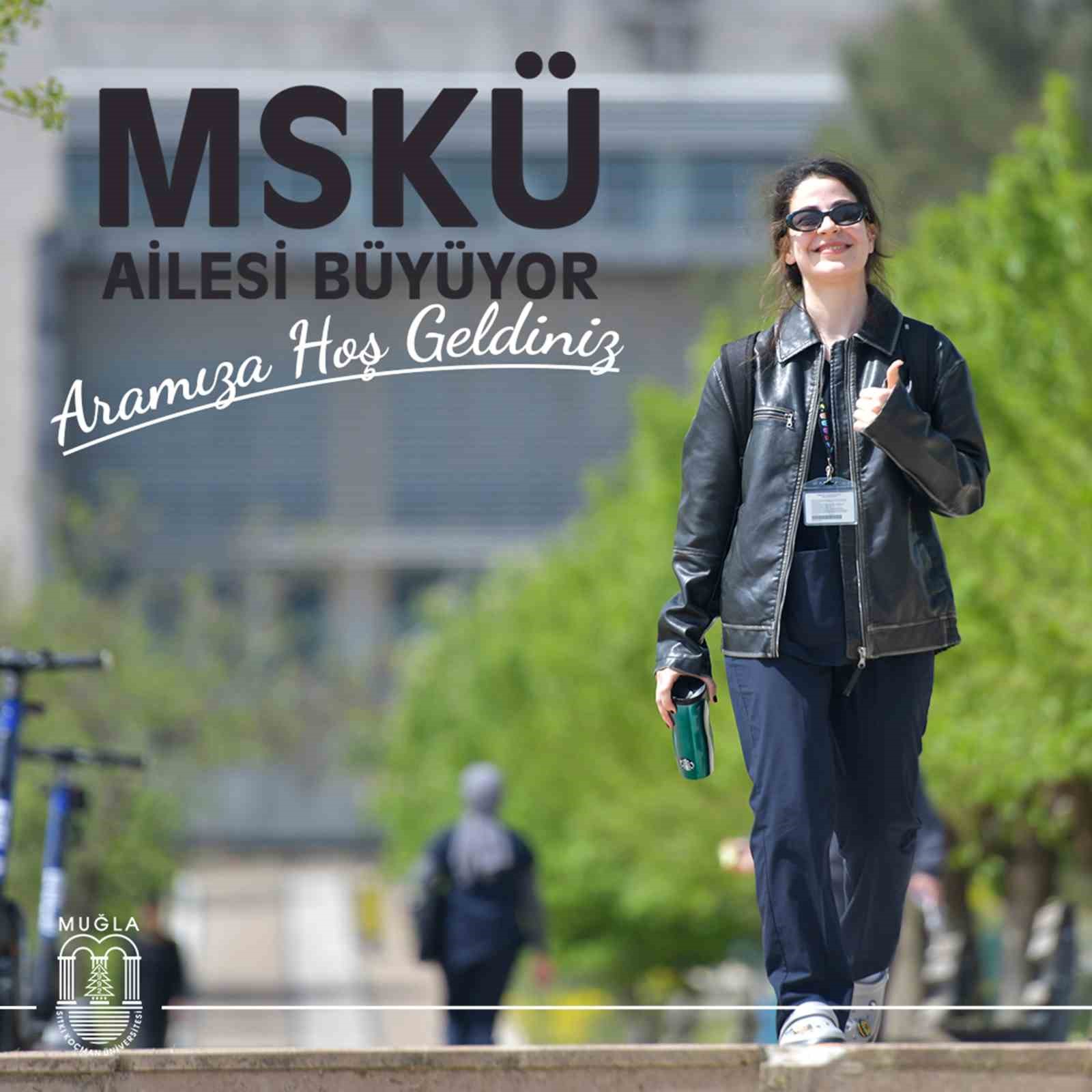 MSKÜ Rektörü Kaçar’dan yeni öğrencilere ’Ailemize hoş geldiniz’ mesajı Muğla Sıtkı Koçman Üniversitesi