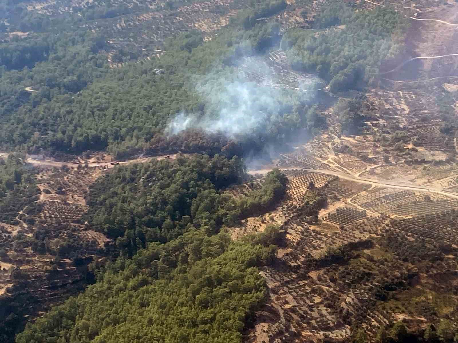 Seydikemer orman yangını kısa sürede kontrol altına alındı Muğla’nın Seydikemer ilçesi Yakacık