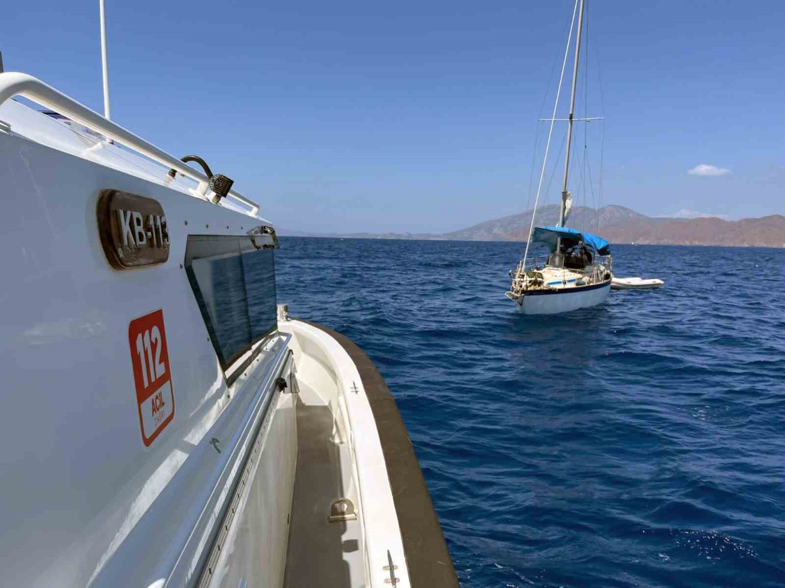 Muğla’nın Datça ilçesi açıklarında