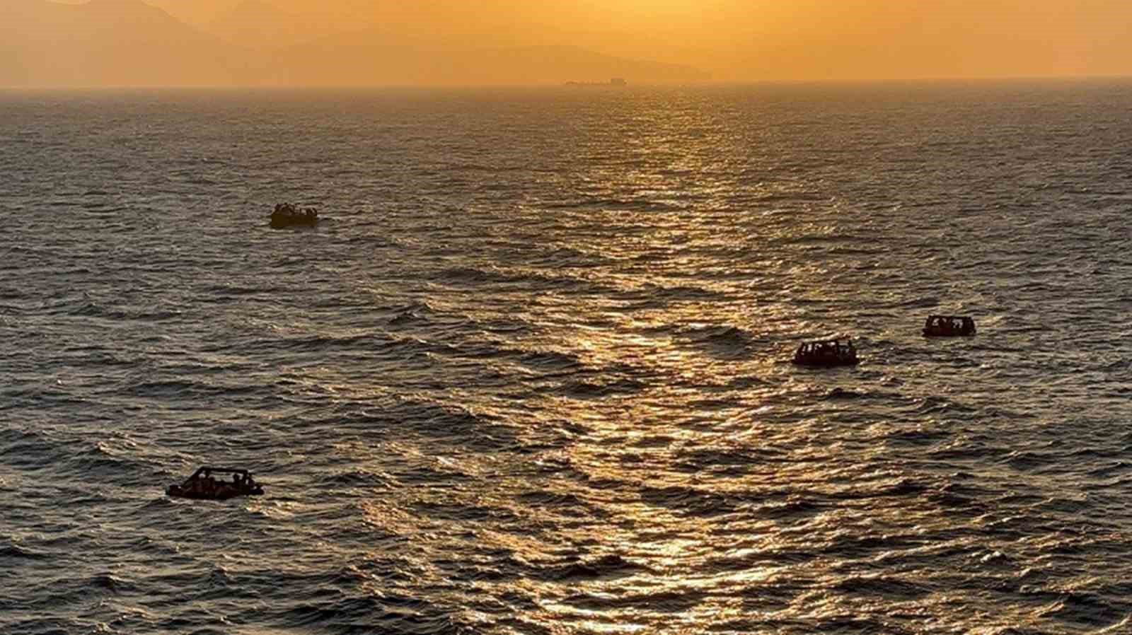 Muğla’nın Datça ilçesi açıklarında