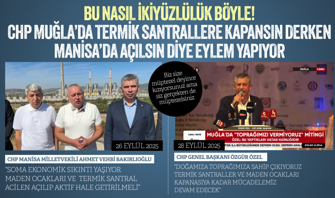 CHP Manisa Milletvekili Ahmet Vehbi Bakırlıoğlu ve Soma Belediye Başkanı