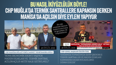 CHP Manisa Milletvekili Ahmet Vehbi Bakırlıoğlu ve Soma Belediye Başkanı