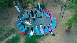 Açık Hava Yoga Günleri Mumcular’da devam etti