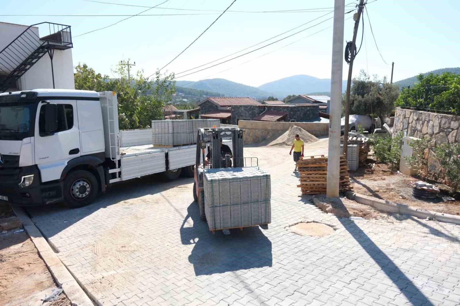 Bodrum Belediyesi, altyapı çalışmaları