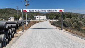 Muğla Büyükşehir Belediyesi, Bodrum’un Kemer ve Tepecik Mahallelerini birbirine bağlayan