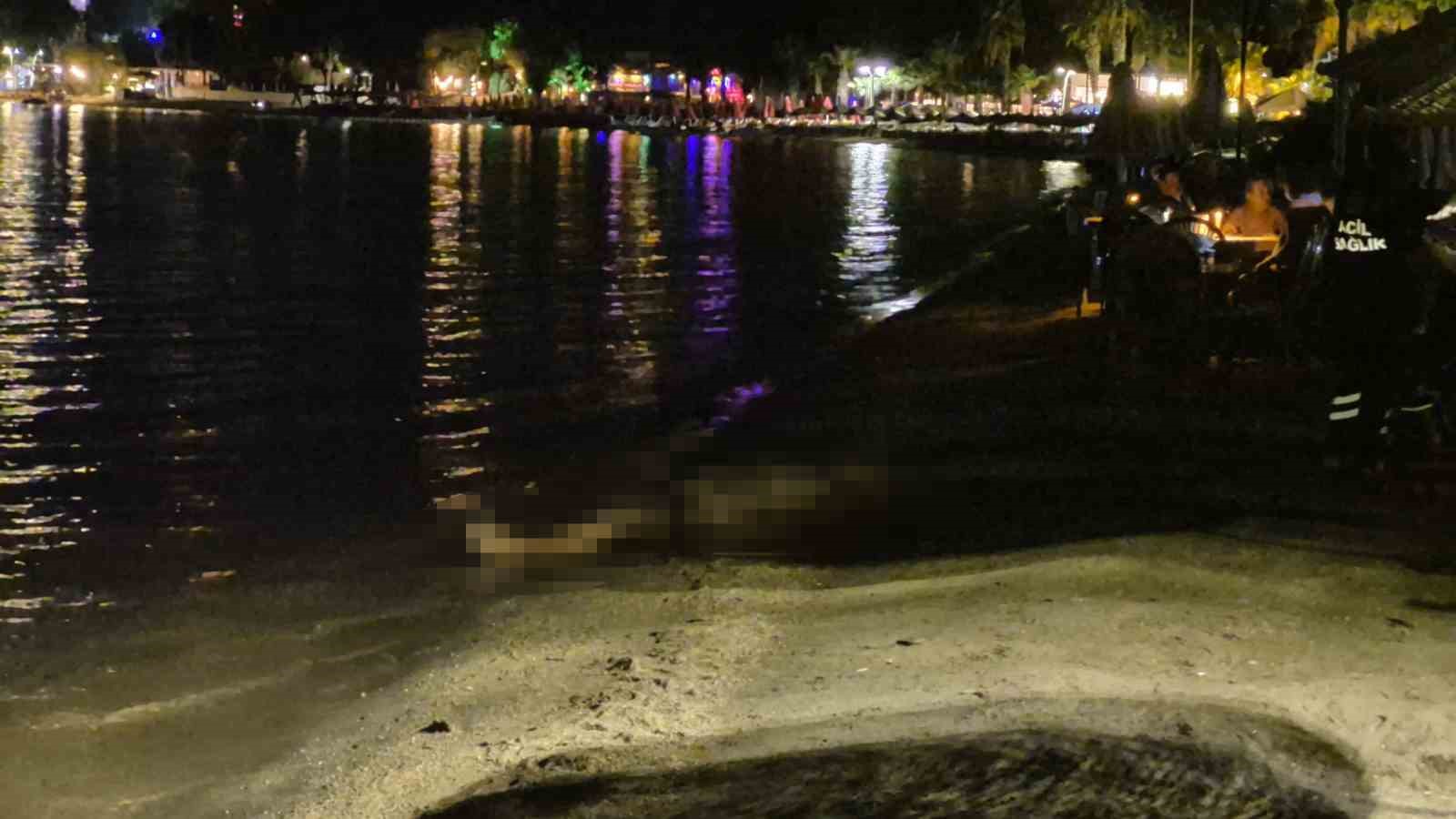 Muğla’nın Bodrum ilçesinde girdiği