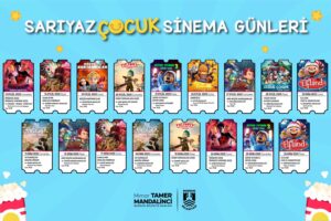 BODRUM (Muğla), (DHA)-BODRUM belediyesi tarafından düzenlenen Sarıyaz Çocuk Sinema Günleri'nin