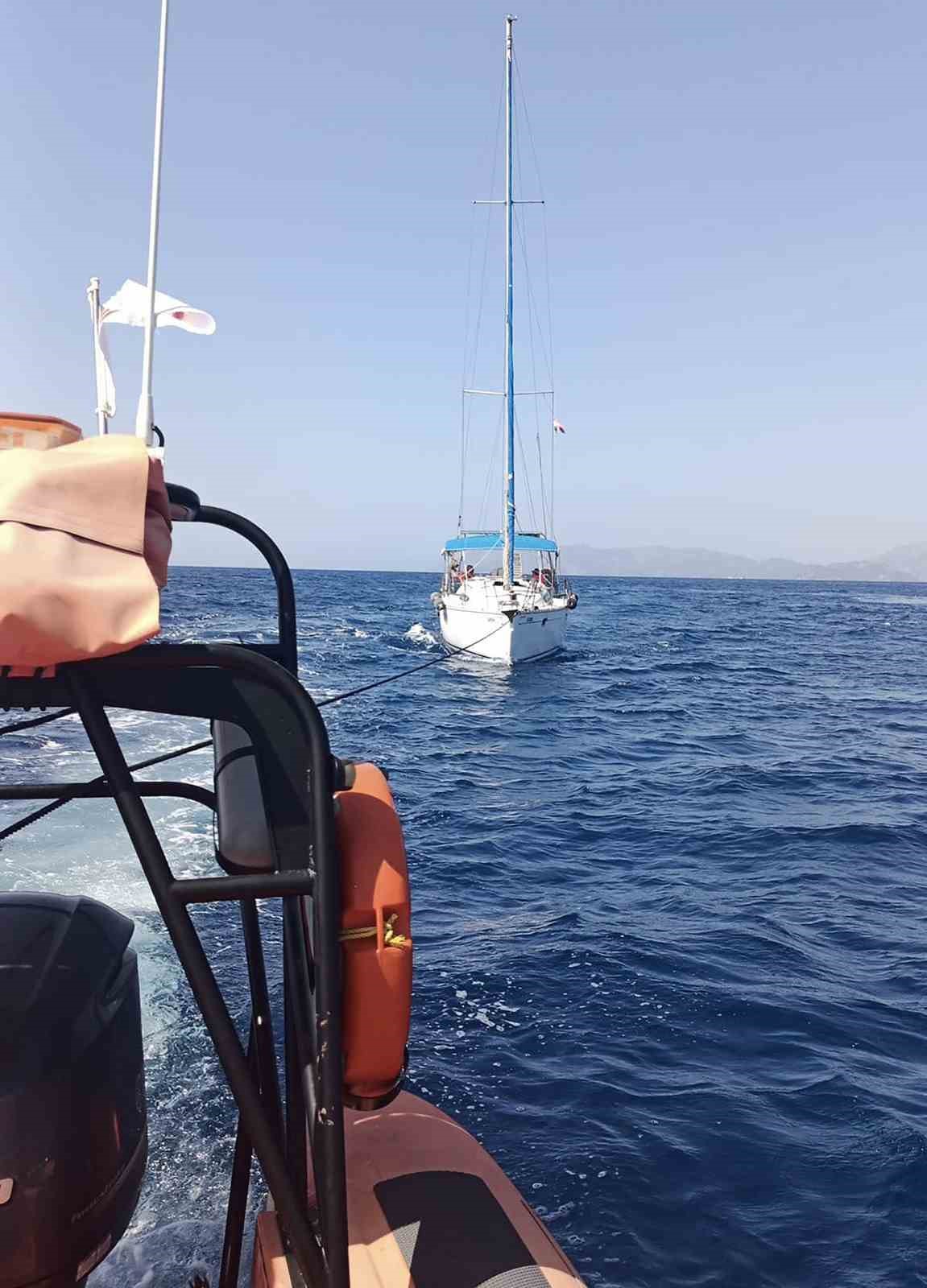Muğla’nın Fethiye ilçesi açıklarında