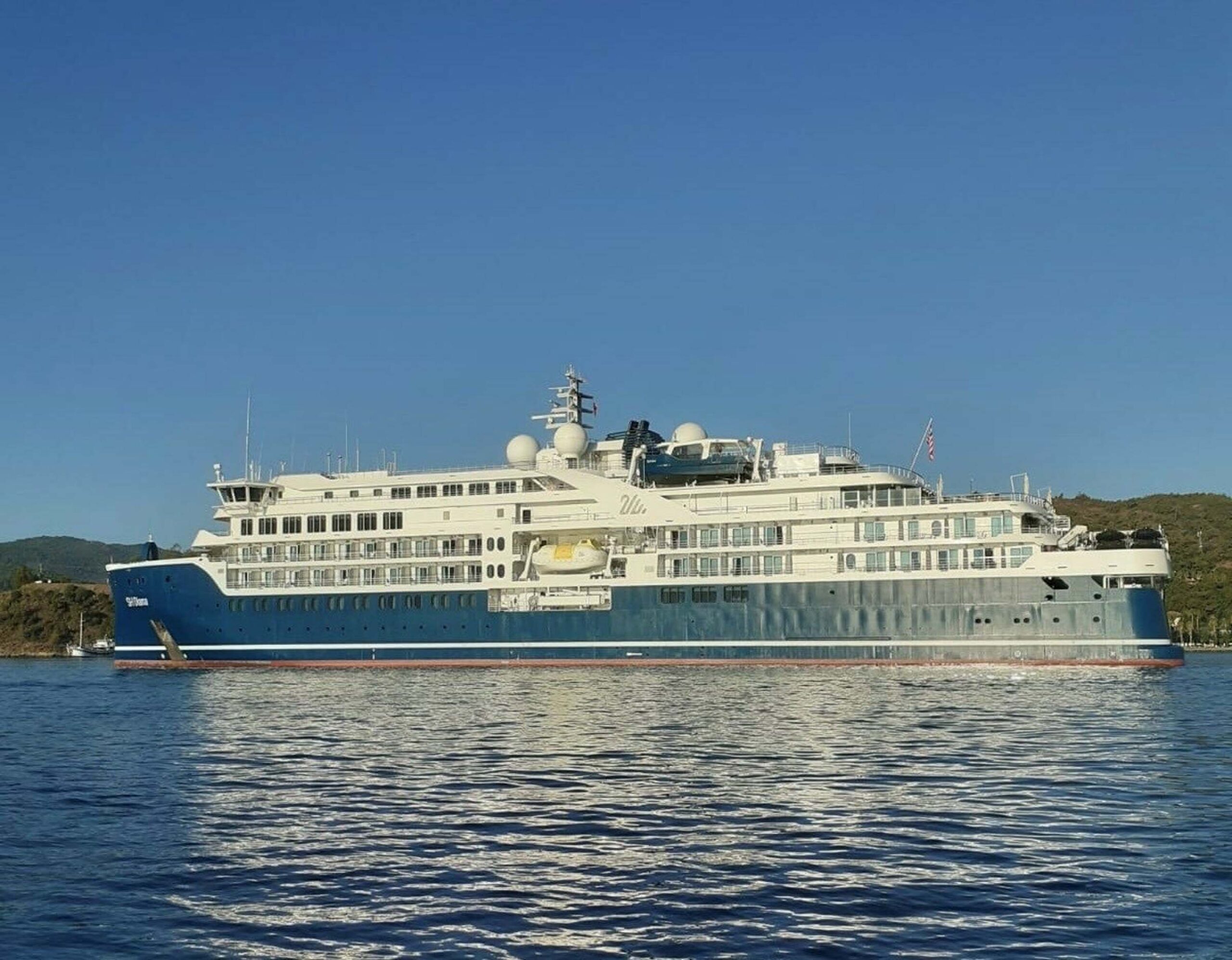 Gülgün AKYOKUŞ / FETHİYE (Muğla), (DHA)-MUĞLA'nın Fethiye ilçesine demirleyen Liberya