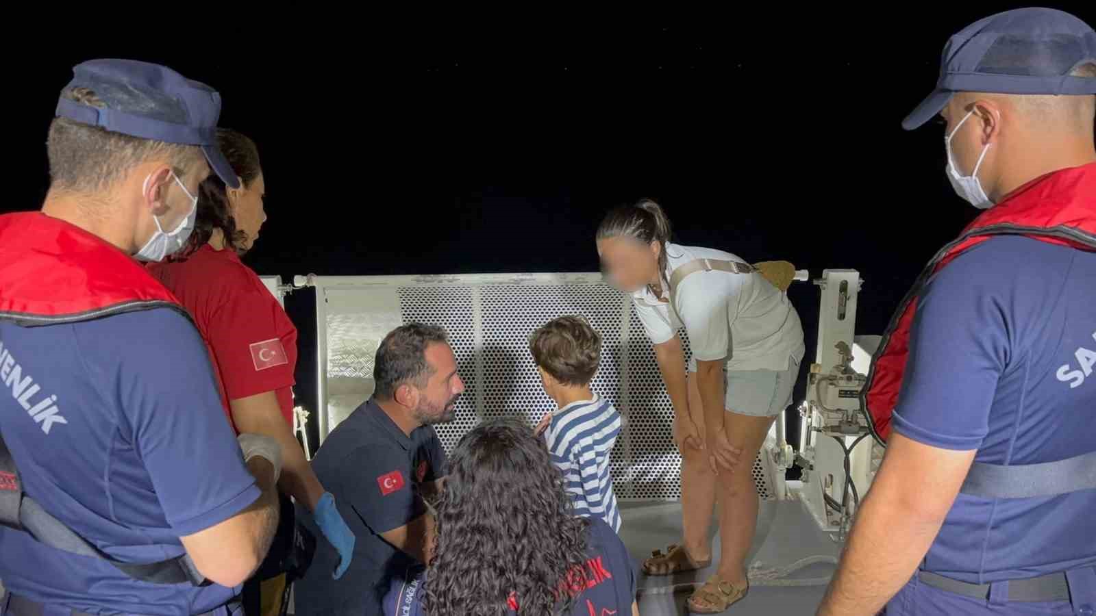 Muğla’nın Fethiye ilçesi açıklarında