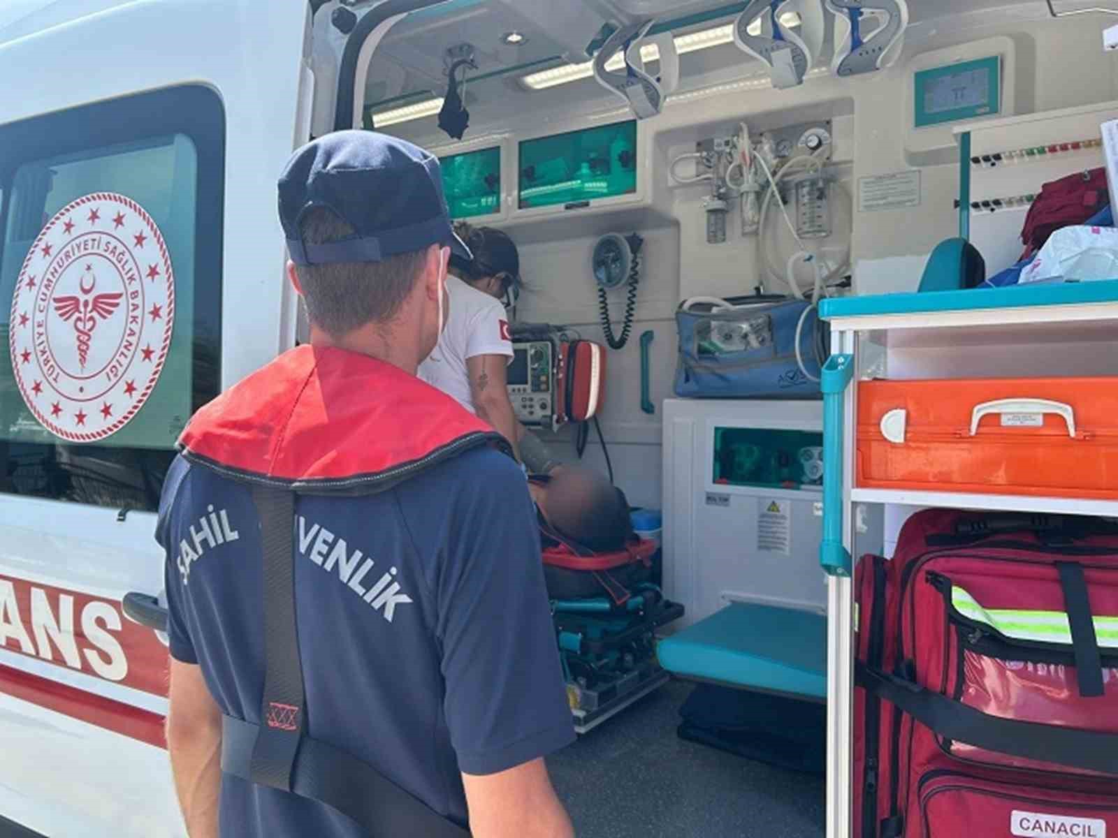 Muğla’nın Fethiye ilçesi açıklarında