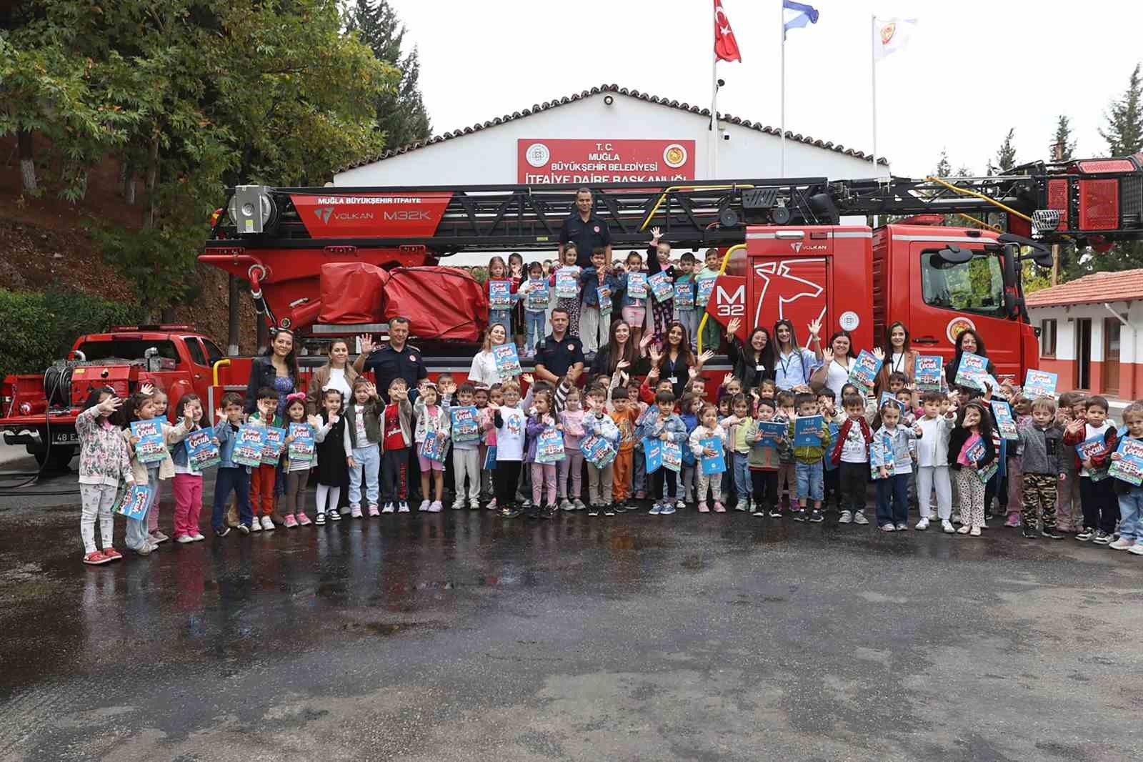 Muğla Büyükşehir Belediyesi, 25 Eylül-1 Ekim İtfaiye Haftası etkinlikleri kapsamında