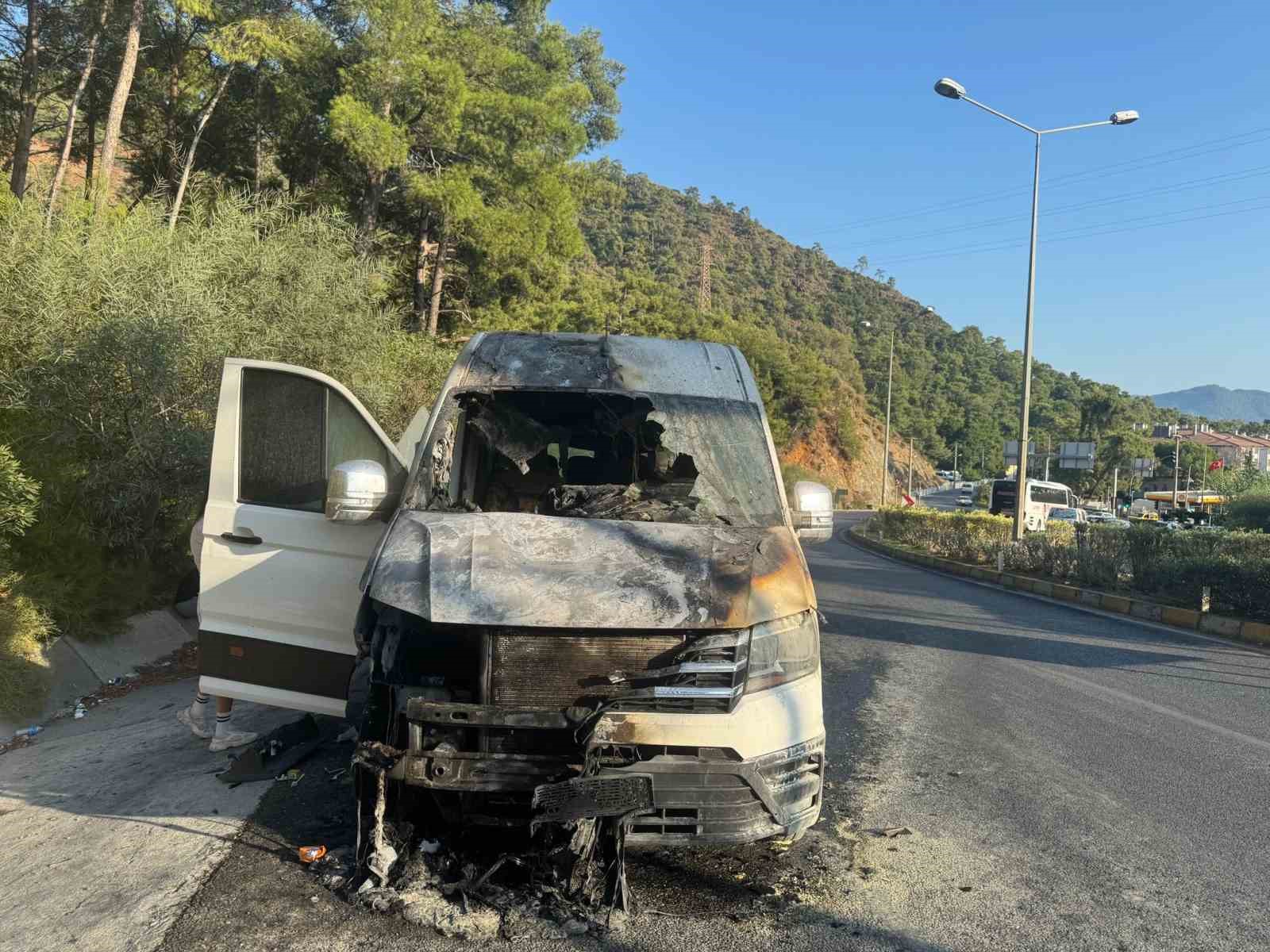 Muğla’nın Marmaris ilçesinde turistleri