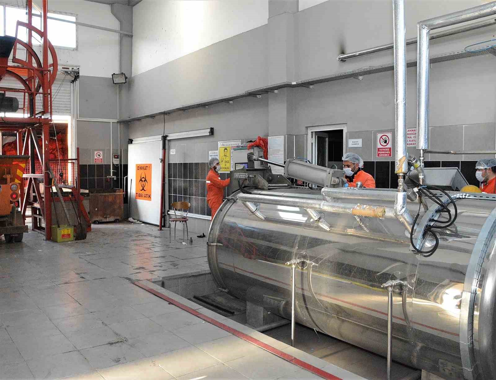 Muğla’da 10 Bin ton tıbbi atık bertaraf edildi Muğla Büyükşehir Belediyesi’nin kurduğu Tıbbi Atık Sterilizasyon ve Bertaraf Tesisi,