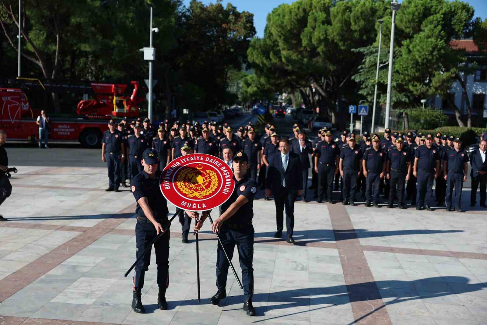 Muğla Büyükşehir Belediye Başkanı Ahmet Aras 25 Eylül-1 Ekim İtfaiye