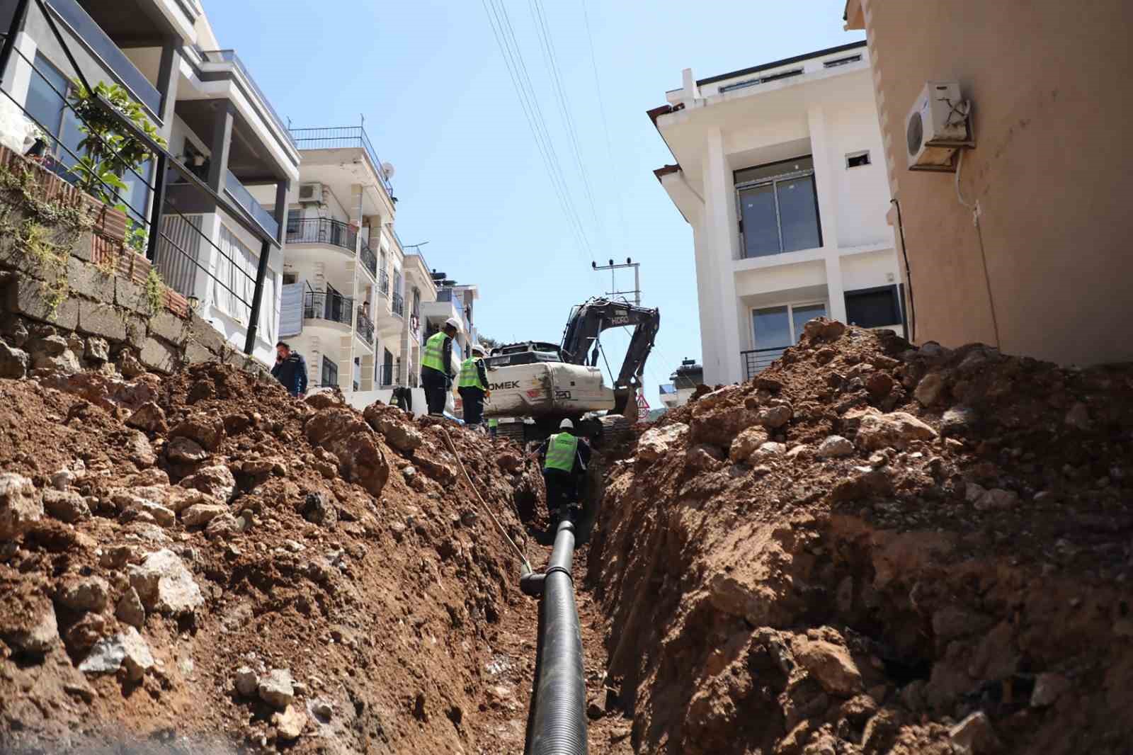 MUSKİ, 2025 yılı Temmuz ayına kadar 175 bin metre hat çalışması yaptı Muğla Büyükşehir Belediyesinin en