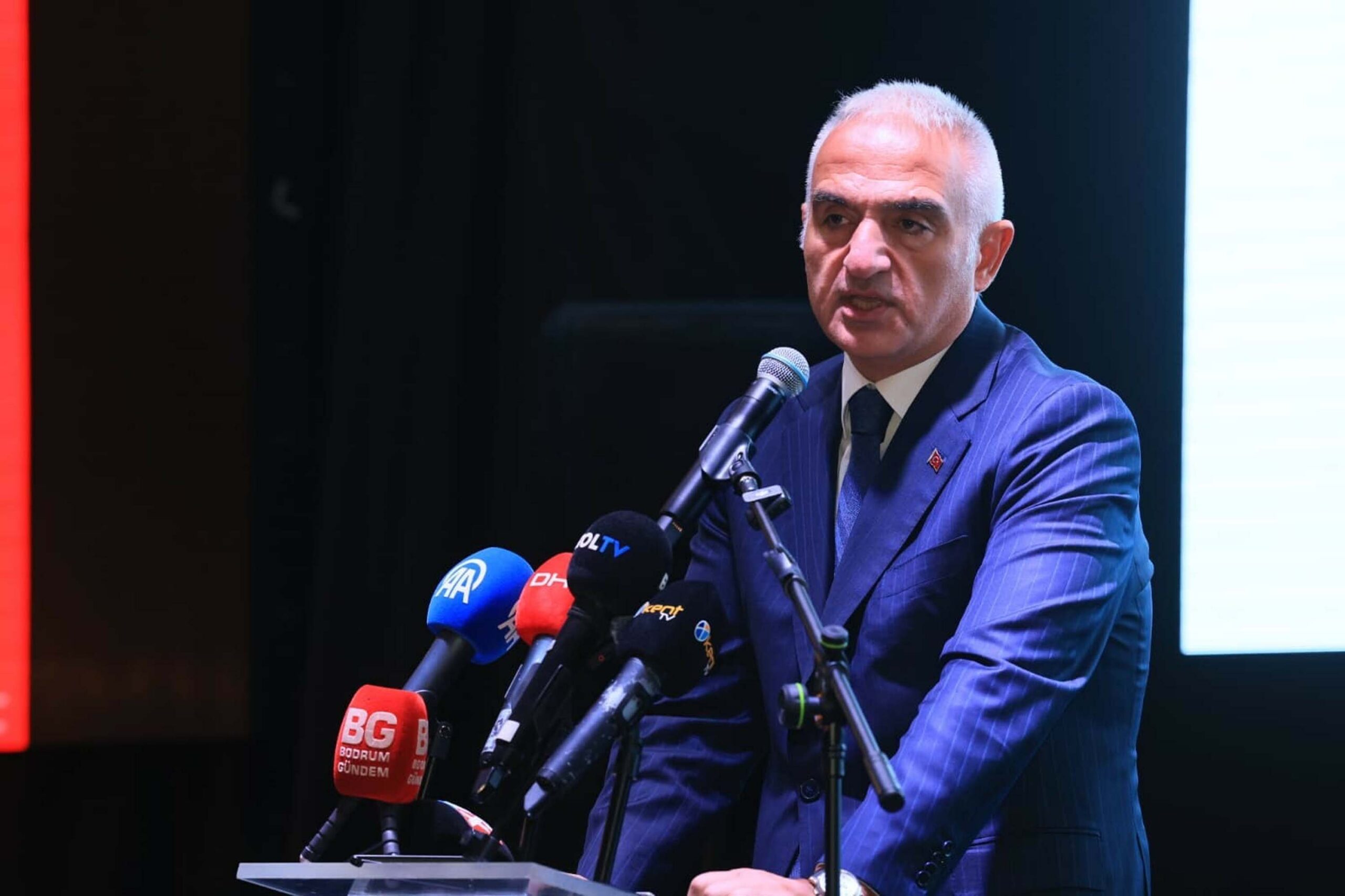 Fırat AKAY/BODRUM (Muğla), (DHA)- KÜLTÜR ve Turizm Bakanı Mehmet Nuri