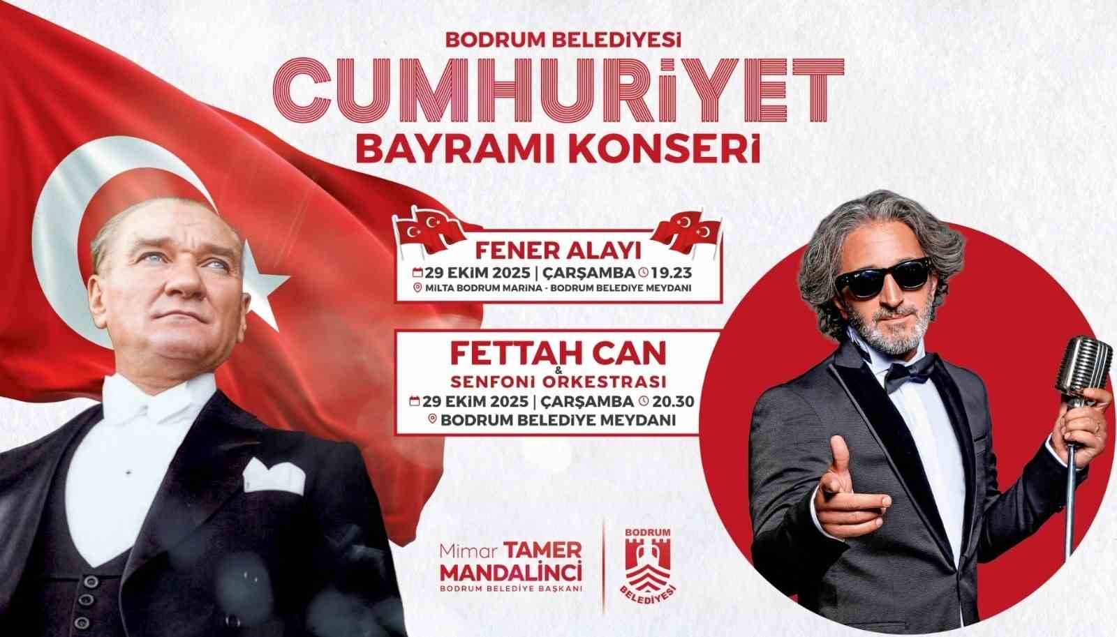 29 Ekim Cumhuriyet Bayramı, Bodrum’da yapılacak resmi program ve Fettah