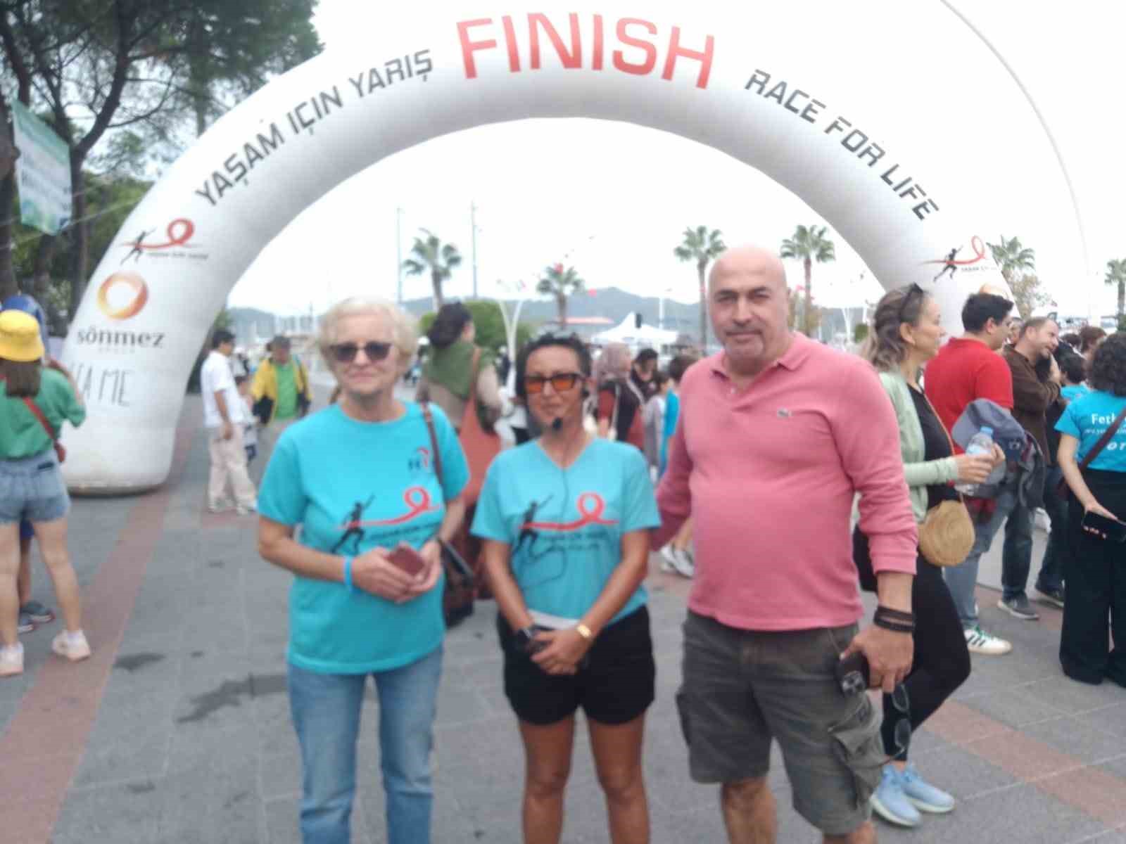 Fethiye’de farkındalık oluşturmak, ihtiyaç sahibi kanser hastalarına yardım etmek ve