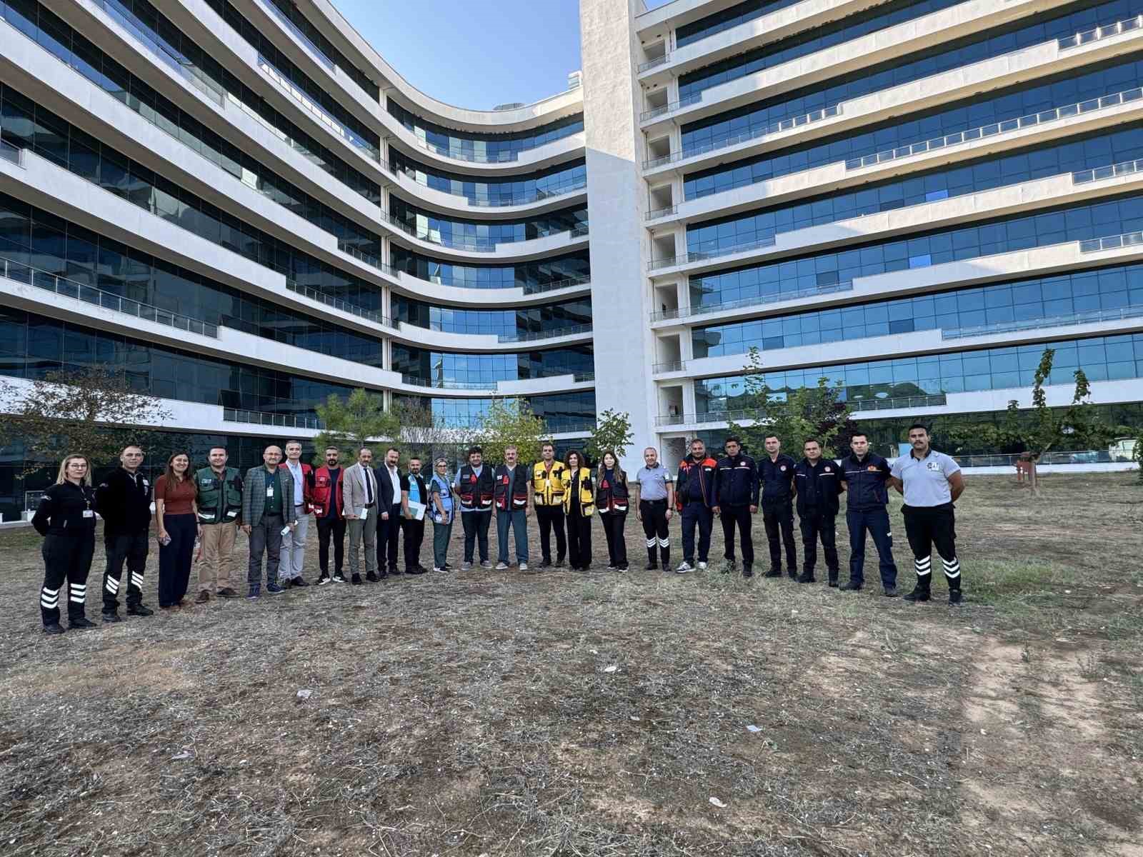 Muğla Eğitim ve Araştırma Hastanesi, afet ve acil durumlara hazırlık