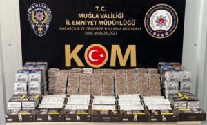 Cavit AKGÜN/ MUĞLA, (DHA)- MUĞLA'da tütün ve tütün mamulleri kaçakçılığına