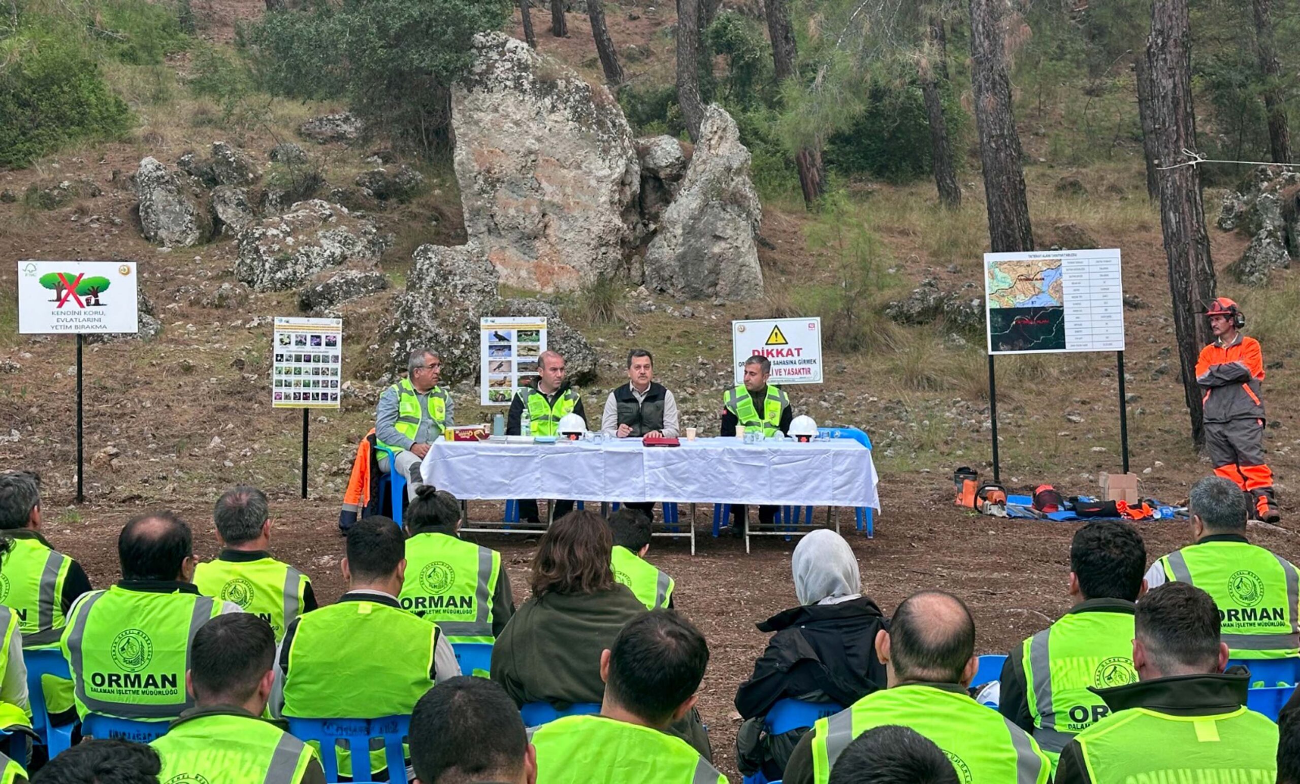 Cavit AKGÜN / MUĞLA, (DHA)-MUĞLA Orman Bölge Müdürlüğü'ne bağlı Dalaman,