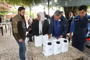 MUĞLA,(DHA)-MUĞLA Büyükşehir Belediyesi, Ortaca'da geçen hafta etkili olan yoğun yağışların