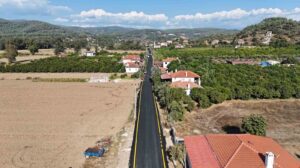Muğla Büyükşehir Belediyesi, Ula’nın Şirinköy-Çıtlık güzergâhında 2 bin 700 metre