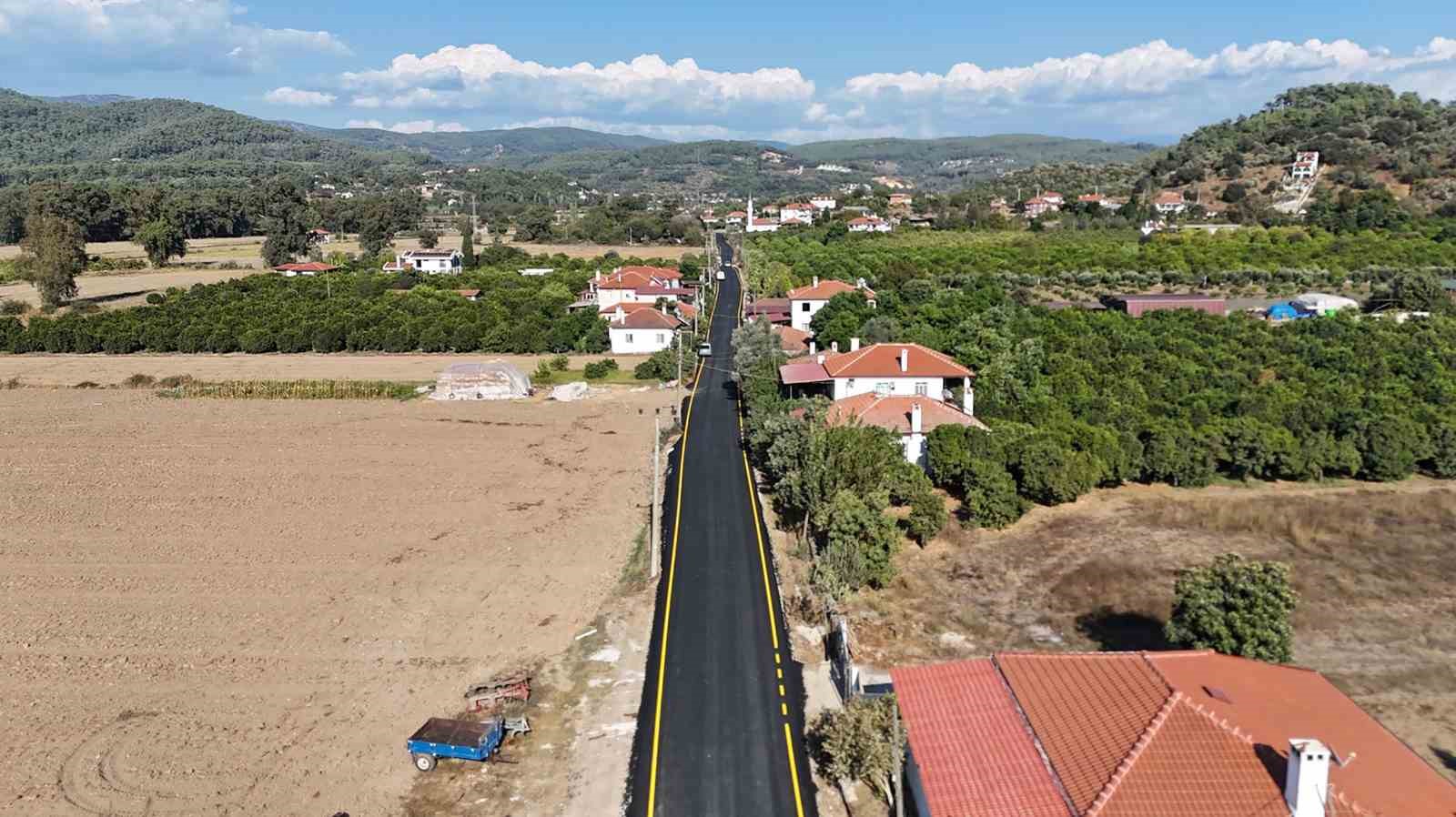 Muğla Büyükşehir Belediyesi, Ula’nın Şirinköy-Çıtlık güzergâhında 2 bin 700 metre